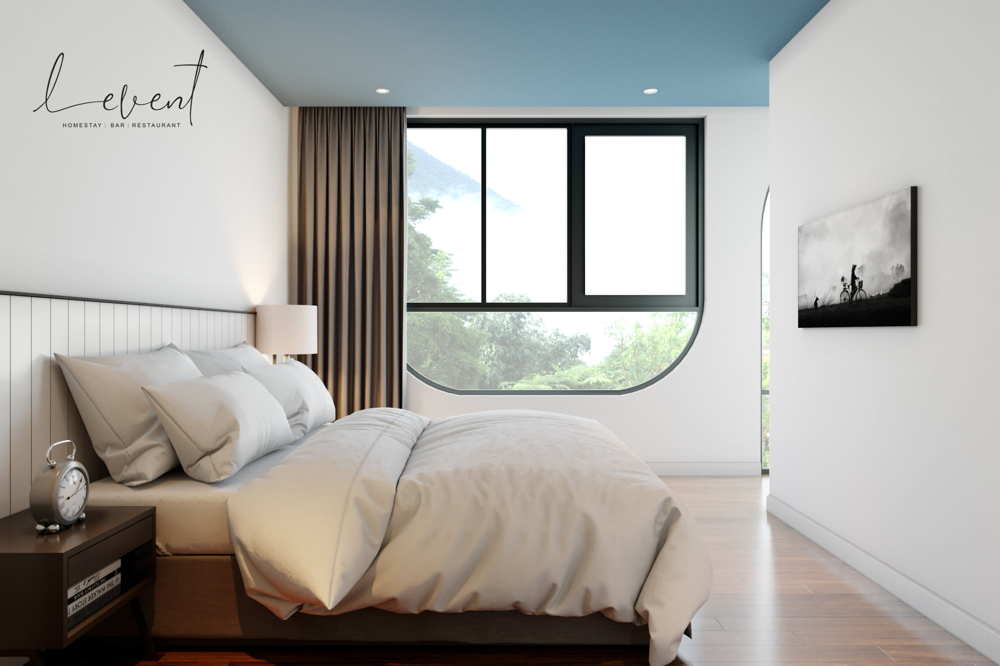 Phong cách thiết kế Le Vent Homestay